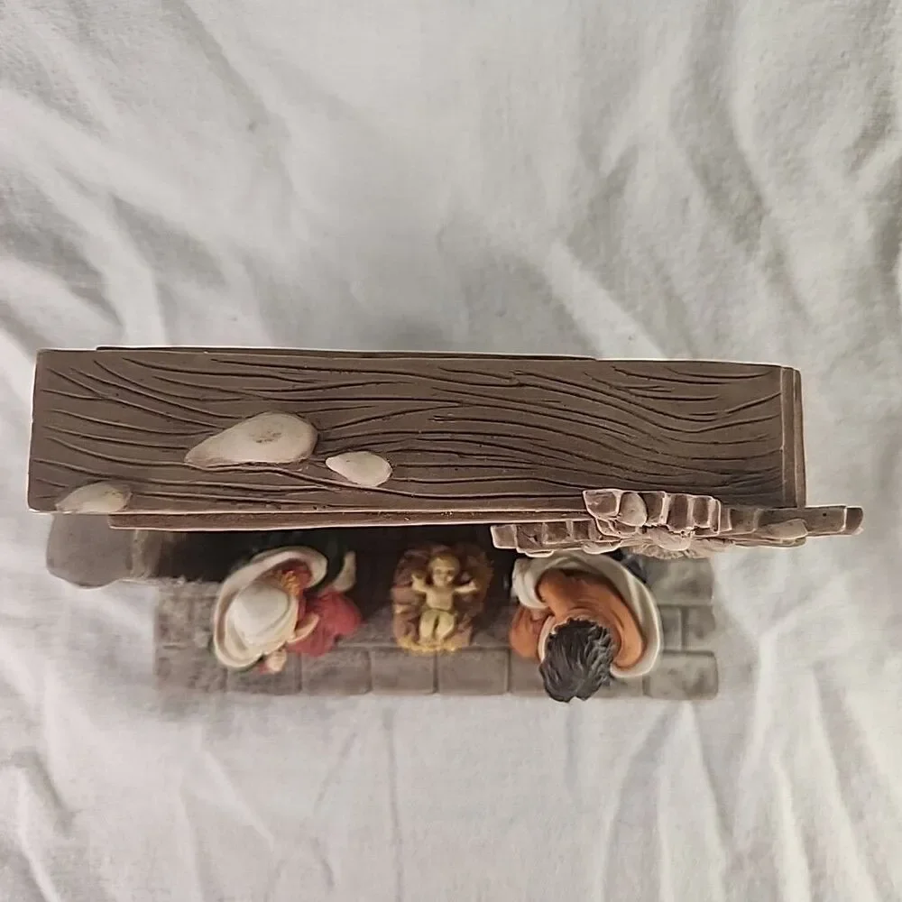 Nativity Set St. Nicholas Square Porcelain Christmas Kohl's Exclusive Vintage
